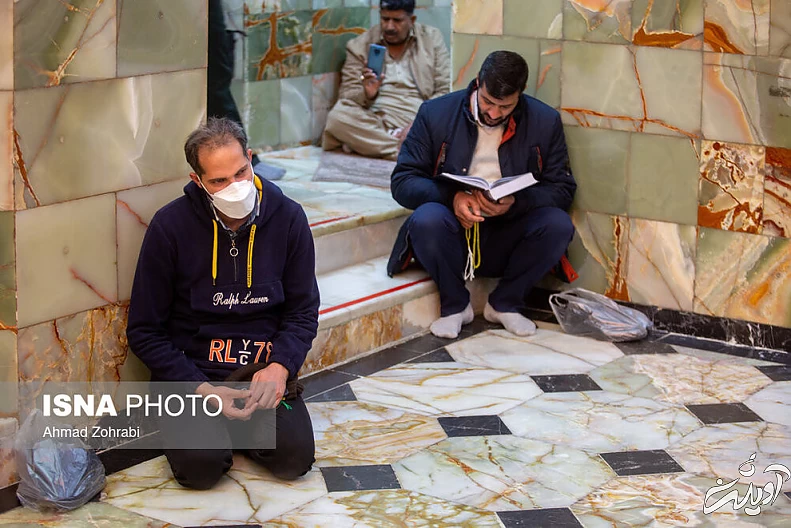 (تصاویر) شب آرزو‌ها در حرم حضرت فاطمه معصومه(س)